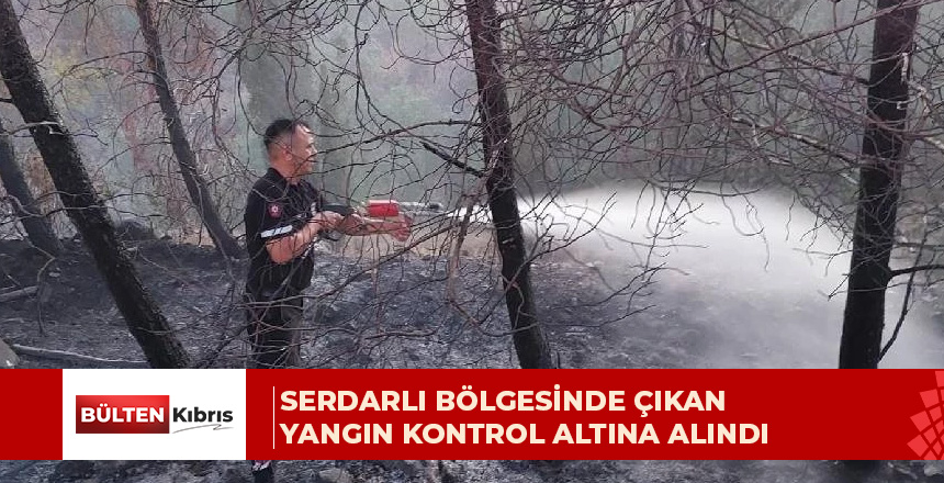 Bölgede soğutma çalışmaları devam ediyor