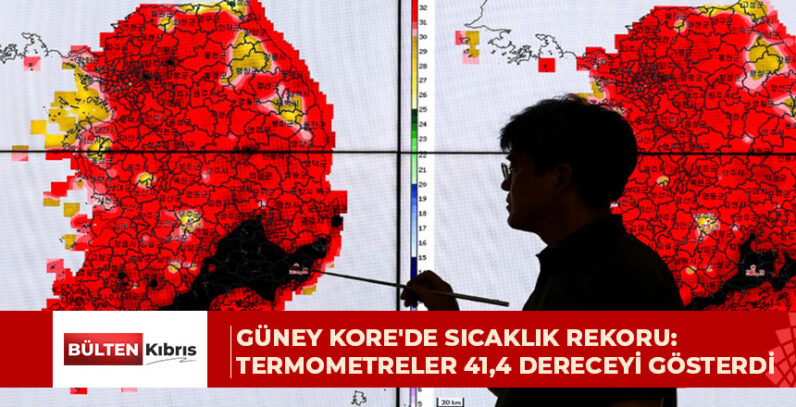 Güney Kore’de 53 yıl sonra termometreler 41,4 dereceyi gösterdi
