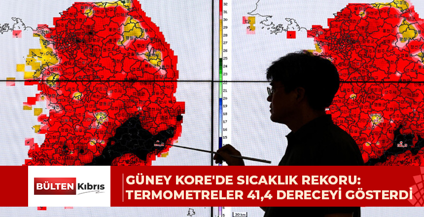 Güney Kore’de 53 yıl sonra termometreler 41,4 dereceyi gösterdi