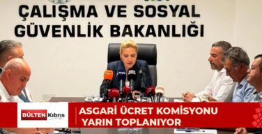 ASGARİ ÜCRET KOMİSYONU YARIN TOPLANIYOR