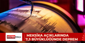 MEKSİKA AÇIKLARINDA 7,3 BÜYÜKLÜĞÜNDE DEPREM…. DEVLET BAŞKANI SHEİNBAUM, HASAR YAŞANMADIĞINI AÇIKLADI