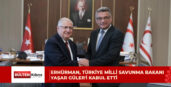 Güler, Barış Harekatı’nın 52’nci yıl dönümü törenlerine katılmak için KKTC’de