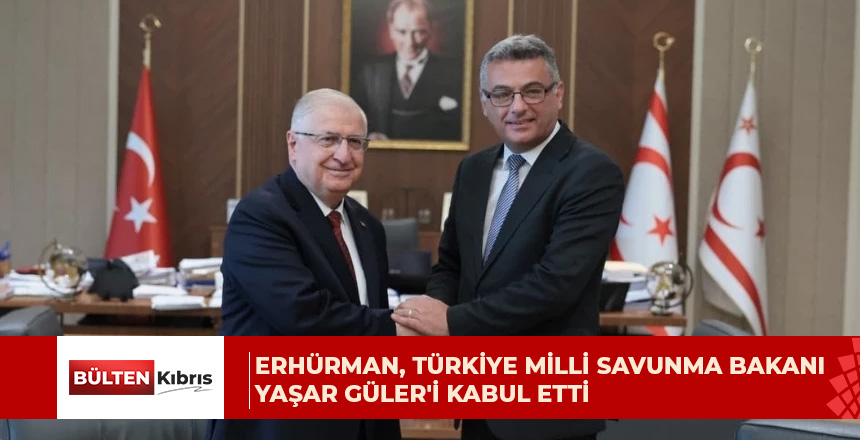 Güler, Barış Harekatı’nın 52’nci yıl dönümü törenlerine katılmak için KKTC’de