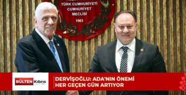 Ziya Öztürkler’le görüşen Müsavat Dervişoğlu: Ada’nın önemi her geçen gün artıyor