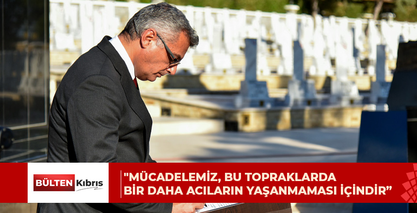 Boğaz Şehitliği’nde tören düzenlendi