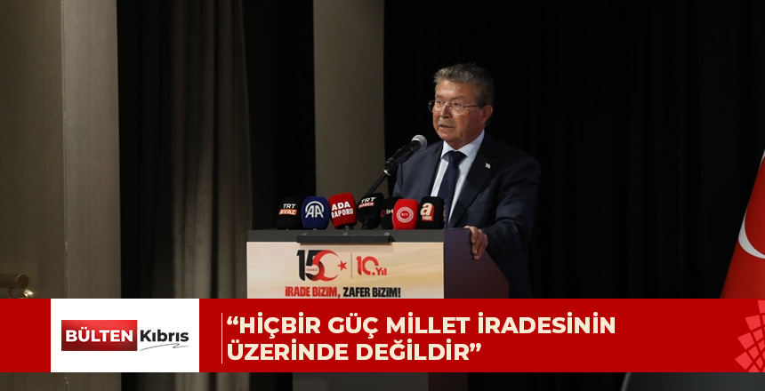 Üstel: Hiçbir güç millet iradesinin üzerinde değildir