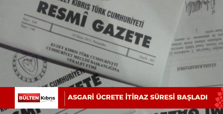 Bakanlar Kurulu, 10 günlük itiraz süresi tanınmasına karar verdi