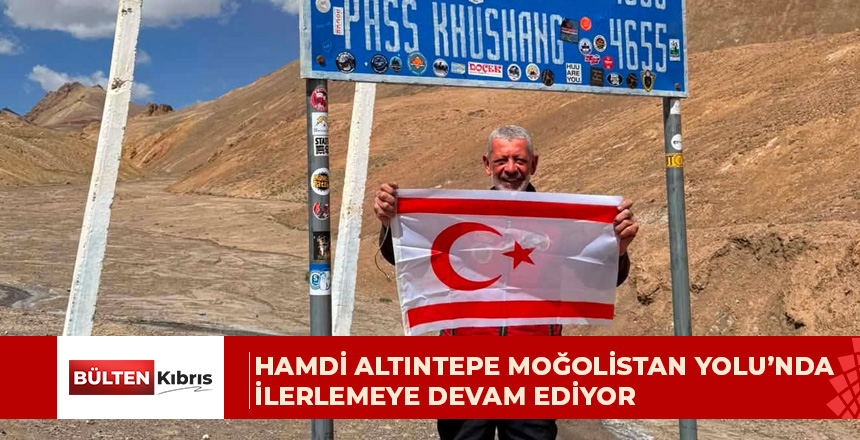 KKTC BAYRAĞINI PAMİR DAĞLARI’NDA DALGALANDIRDI