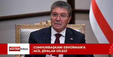 Üstel: Erhürman’ın sağlıkla çalışmalarına devam etmesi en büyük dileğimizdir