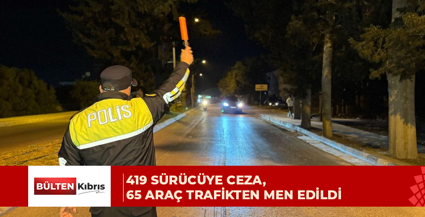Polisten ülke genelinde trafik denetimi