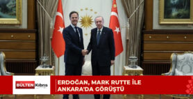 Recep Tayyip Erdoğan, Mark Rutte ile Ankara’da görüştü