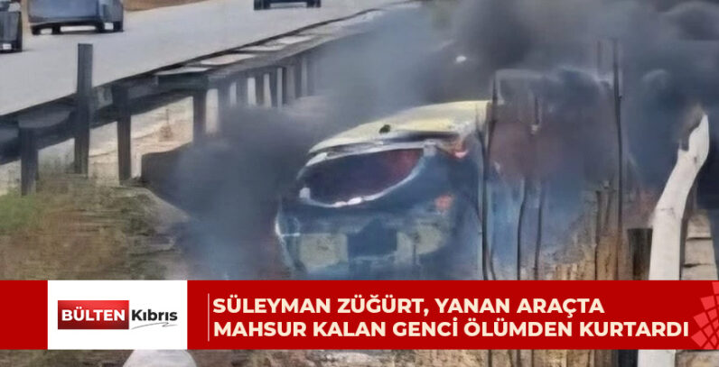 22 yaşındaki genç son anda kurtarıldı