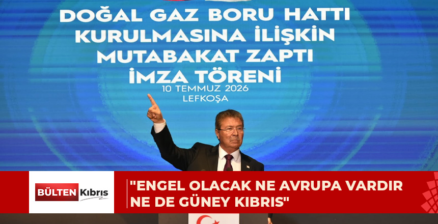 Ünal Üstel doğalgaz imza töreninde konuştu