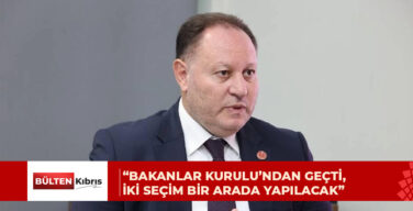 Öztürkler: 6 Aralık tarihi Bakanlar Kurulu’nda kabul edildi