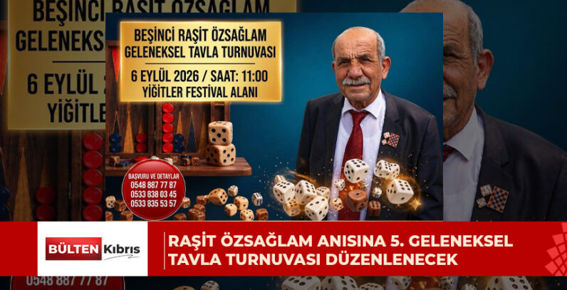 Turnuva, 6 Eylül’de Yiğitler Festival Alanı’nda düzenlenecek