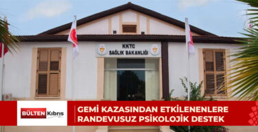 SAĞLIK BAKANLIĞI’NDAN GEMİ KAZASI SONRASI PSİKOLOJİK DESTEK AÇIKLAMASI
