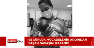 Hayata 30 haftalıkken “merhaba” diyen Denkay bebek ailesine kavuştu
