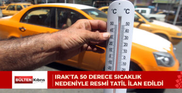Irak’ta aşırı sıcaklar: 7 vilayette resmi tatil