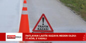 Güzelyurt-Lefkoşa ana yolunda trafik kazası