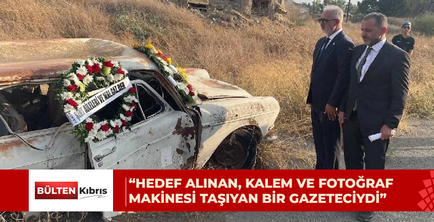 Şehit Gazeteci Adem Yavuz saldırıya uğradığı yerde anıldı