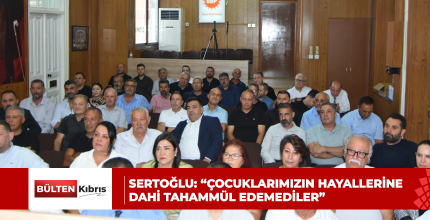 KTFF Başkanı Hasan Sertoğlu: “Çocuklarımızın hayallerine dahi tahammül edemediler”
