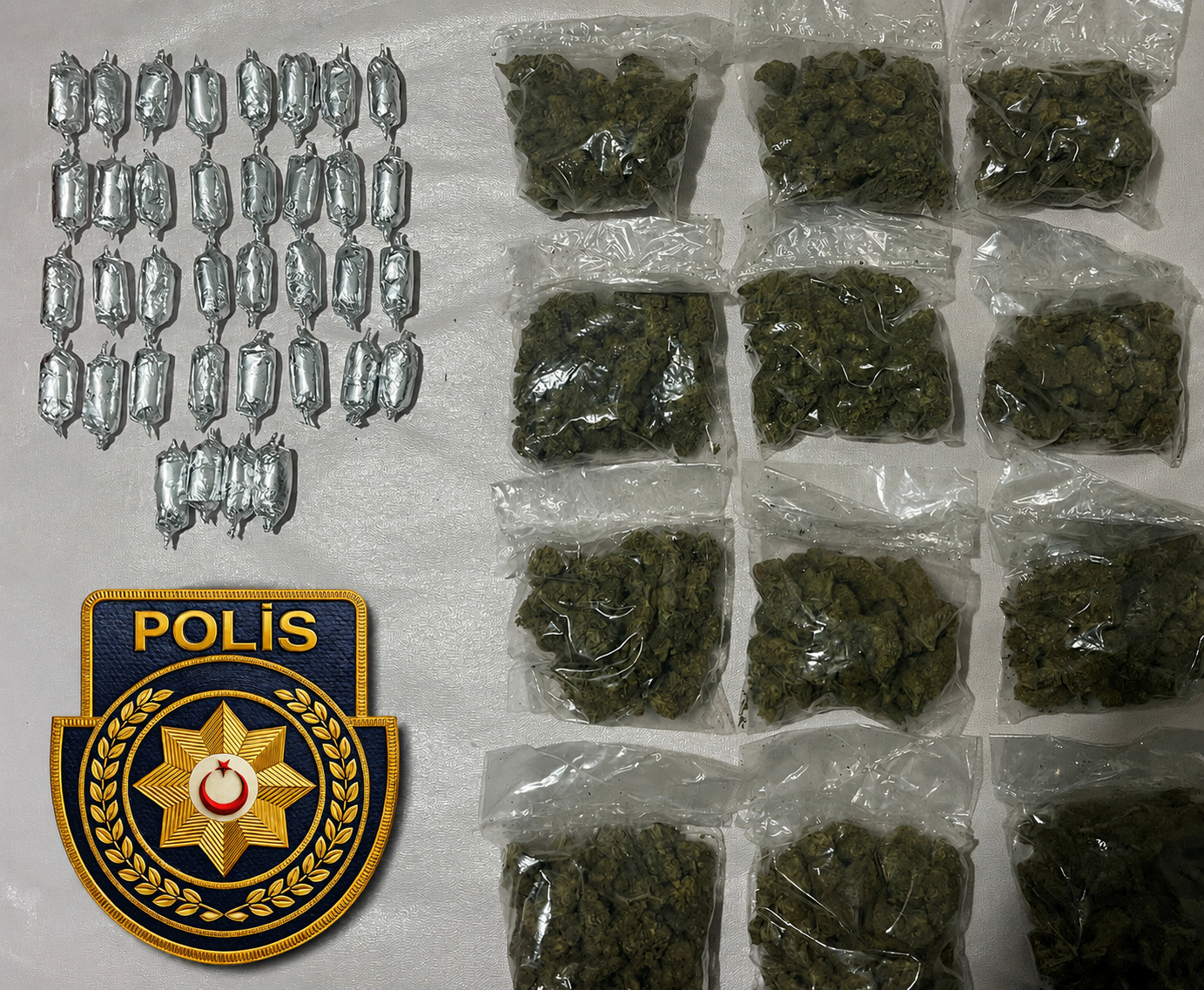 LEFKOŞA VE GAZİMAĞUSA’DA UYUŞTURUCU OPERASYONU: İKİ TUTUKLU