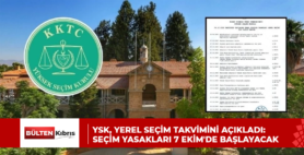 YSK, YEREL SEÇİM TAKVİMİNİ AÇIKLADI: SEÇİM YASAKLARI 7 EKİM’DE BAŞLAYACAK