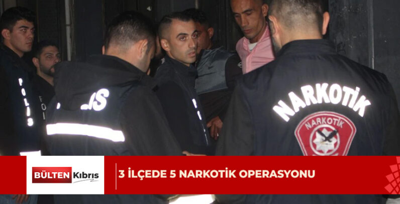 Uyuşturucu operasyonlarında 8 kişi tutuklandı