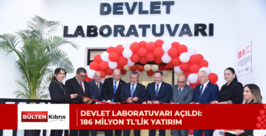 Yeni Devlet Laboratuvarı, 2 bin 212 metrekarelik alana sahip