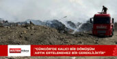 Güngör çöp alanında yangın: Çevre Koruma Dairesi ekibi bölgede denetimlerde bulundu