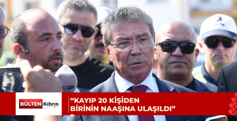 Üstel: Naaşın kimlik tespiti için Lefkoşa Dr. Burhan Nalbantoğlu Devlet Hastanesi’ne götürüldü