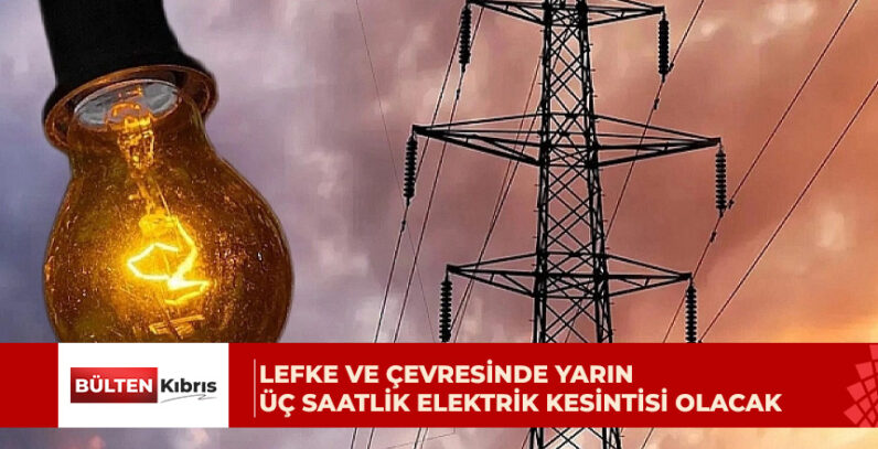 Kıbrıs Türk Elektrik Kurumu duyurdu