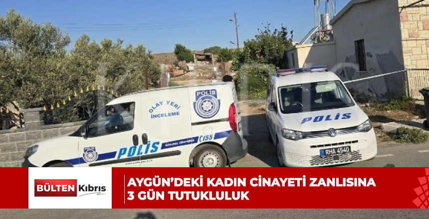 Aygün’deki kadın cinayeti zanlısına 3 gün tutukluluk
