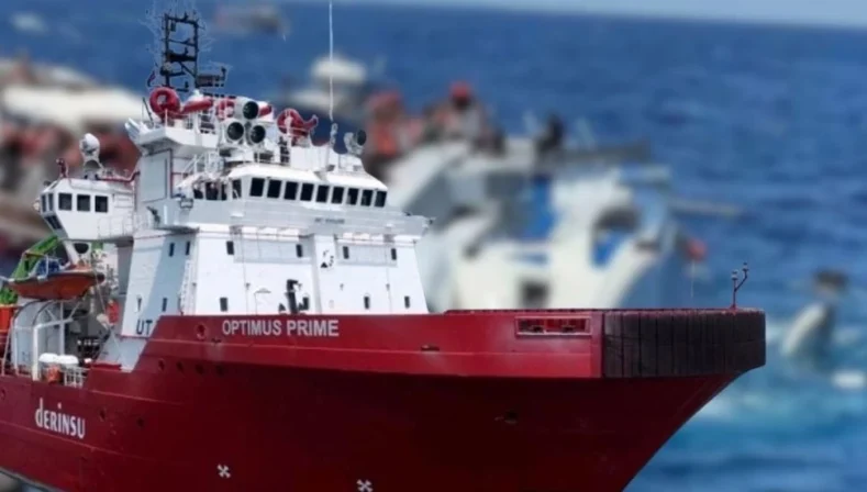 FİLO JET FACİASINDA 16’NCI GÜN: ÜÇÜNCÜ GEMİ OPTİMUS PRİME’DA ARAMA KURTARMA ÇALIŞMALARINA KATILDI