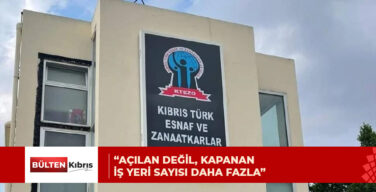 ESNAF VE ZANAATKARLAR ODASI: EKONOMİ “ALARM” VERİYOR