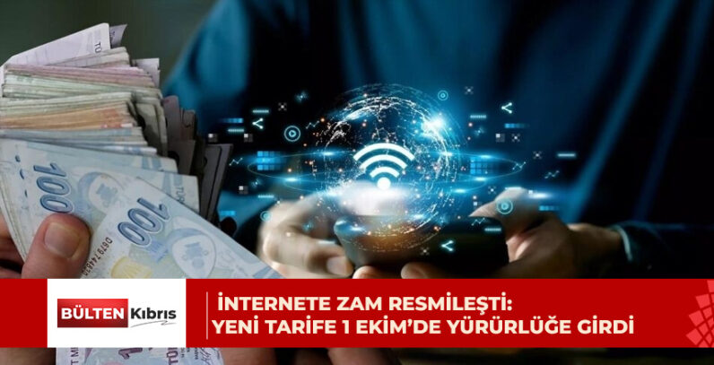 Yeni tarife 1 Ekim 2026 itibarıyla yürürlüğe girdi