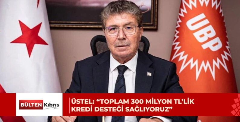 BAŞBAKAN ÜSTEL, DESTEK PROGRAMLARINI AÇIKLADI