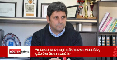 Tunç Adanır: Çok çalışacağız, çözümleri üreteceğiz
