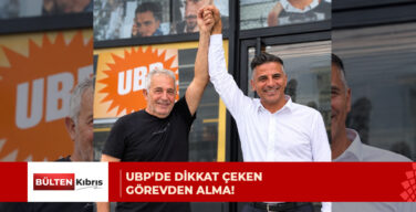 Ali Deniz Tehlike, UBP Merkez Yönetim Kurulu kararıyla görevden alındı