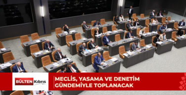 Cumhuriyet Meclisi yarın yasama ve denetim gündemiyle toplanacak