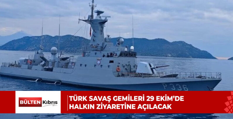 İki gemi KKTC limanlarını ziyaret edecek