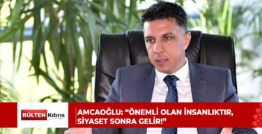 Amcaoğlu: Seçime değil kışa hazırlanıyorum