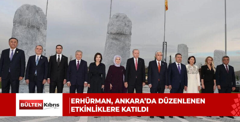 Erhürman, TDT’nin 13. Zirvesi kapsamında düzenlenen etkinliklere katıldı