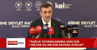 Yılmaz, Girne ve Güzelyurt devlet hastanelerinin açılış töreninde konuştu