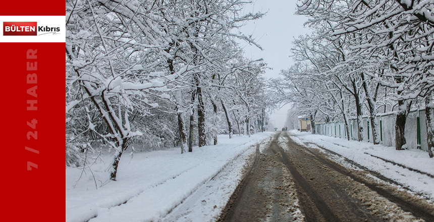 Antalya’da kar görüldü