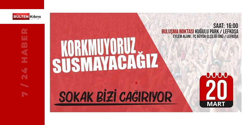 “SOKAK BİZİ ÇAĞIRIYOR” EYLEMİ!