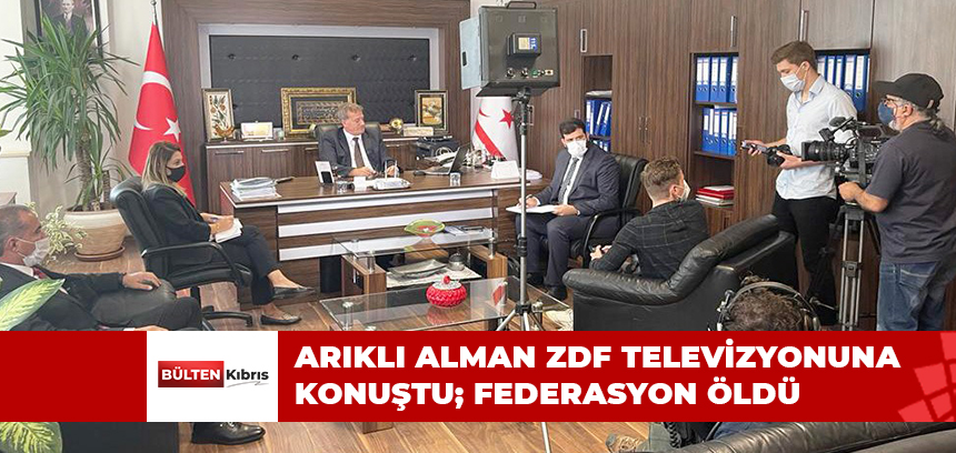 ARIKLI ALMAN ZDF TELEVİZYONUNA KONUŞTU; FEDERASYON ÖLDÜ