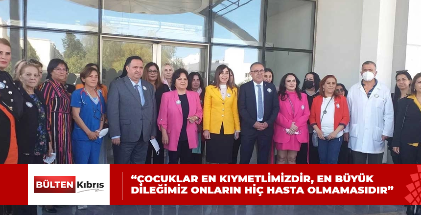 ÇOCUK ONKOLOJİSİ VE HEMATOLOJİ BÖLÜMÜNÜ ZİYARET…