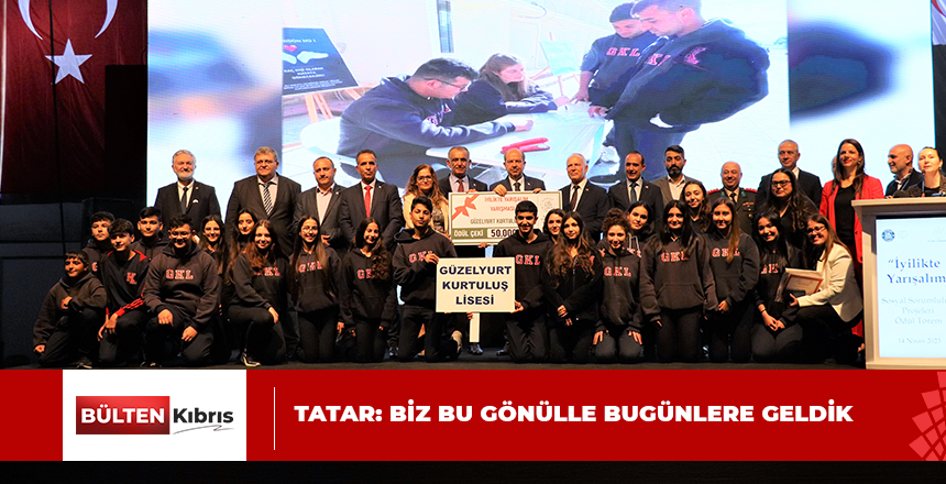 İYİLİKTE YARIŞALIM SOSYAL SORUMLULUK PROJE YARIŞMASI ÖDÜLLERİ DAĞITILDI