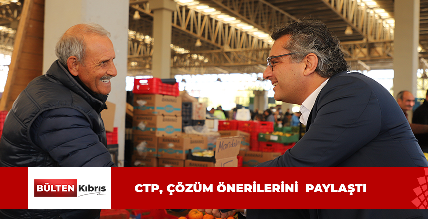 ERHÜRMAN, GAZİMAĞUSA’DA PERŞEMBE PAZARI’NI ZİYARET ETTİ